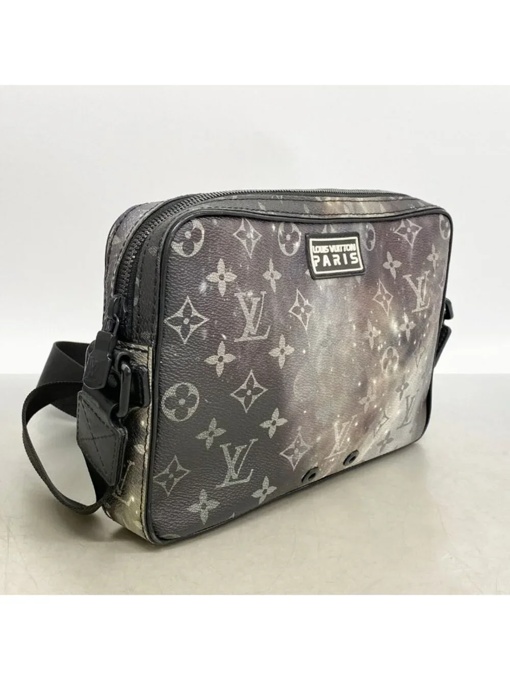 Louis Vuitton Shoulder Bag Monogram Galaxy Alpha Messenger Black